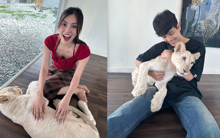 Trước đó, nàng hậu vướng tin đồn hẹn hò mỹ nam Thái Lan.