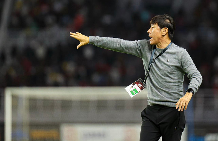 Không giống như trong quá khứ, HLV Shin Tae Yong bất ngờ tự nhận Indonesia yếu nhất ở bảng F. Ảnh: Instagram Shin Tae Yong