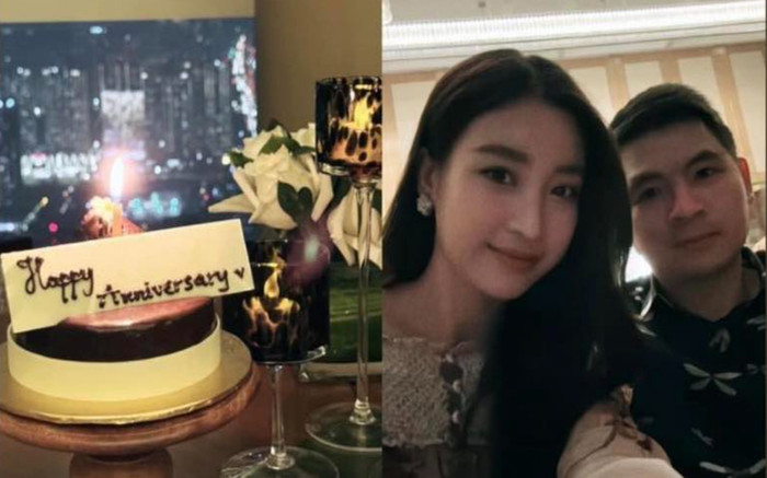 Đỗ Mỹ Linh cho chồng lên sóng nhân dịp 1 năm ngày cưới Ảnh 2