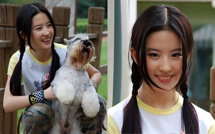 Nhan sắc 'sáng như trăng rằm' của Lưu Diệc Phi năm 19 tuổi Ảnh 2