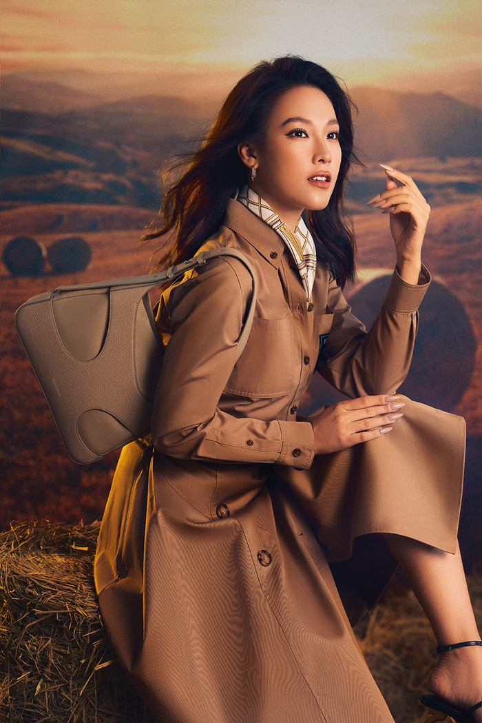 Hoàng Oanh mong muốn thử sức ở nhiều lĩnh vực để trau dồi thêm bản thân. 