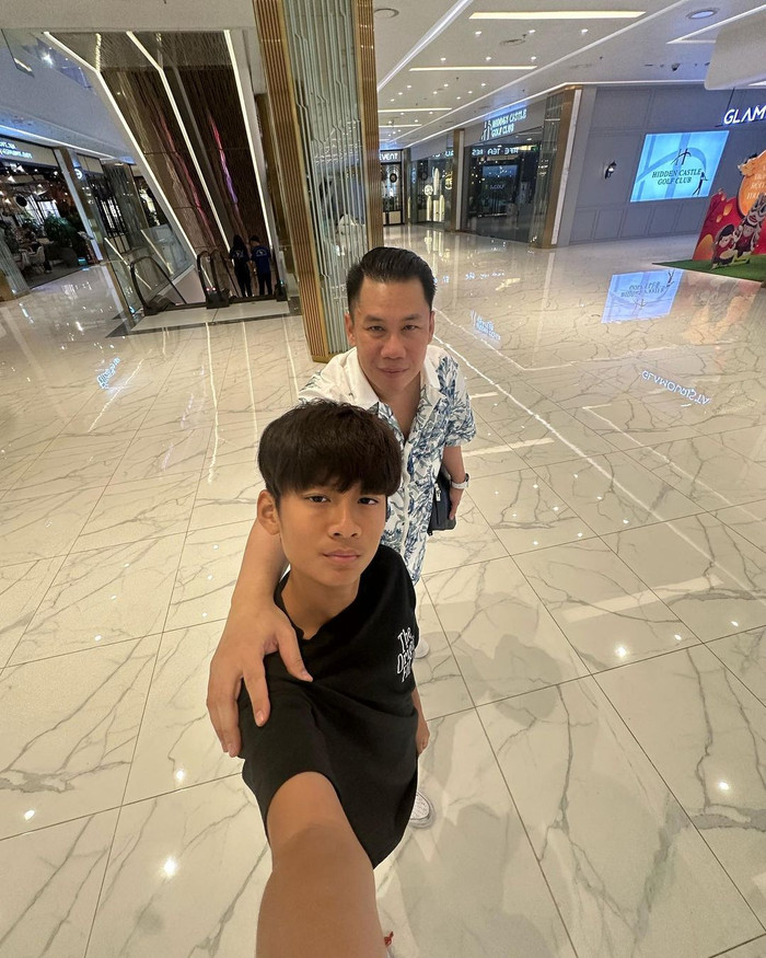 Con trai Lệ Quyên thường xuyên hoạt động trên mạng xã hội