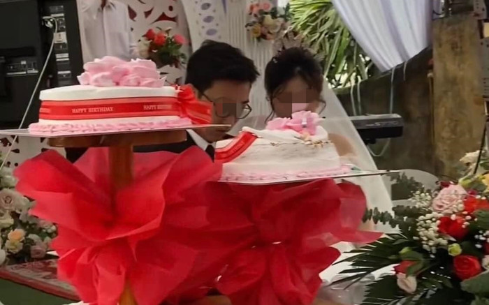 Đặt bánh kem cho tiệc cưới, cô dâu chú rể chán không buồn nói khi nhận thành phẩm Ảnh 2