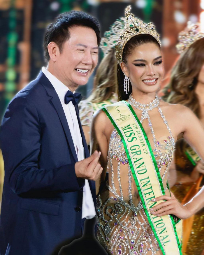 Aoom Thaweeporn cán đích ở vị trí á hậu 5 Miss Grand International 2023.