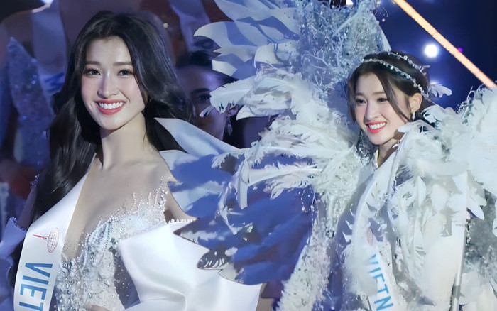 Phương Nhi tại chung kết MI 2023: Trình diễn trang phục dân tộc, váy dạ hội đẹp 'mãn nhãn' Ảnh 2