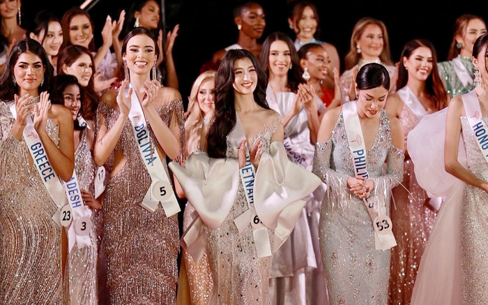 Phương Nhi lọt Top 15 Hoa hậu Quốc tế 2023 Ảnh 2