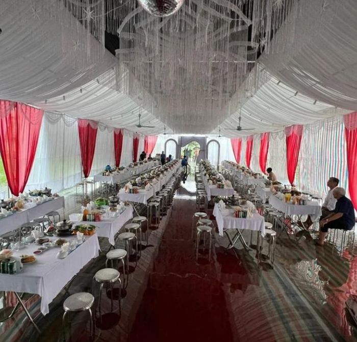 Tiệc cưới hoành tráng không một bóng người, biết lý do ai nấy đều 'nẫu ruột' thay cô dâu chú rể Ảnh 2