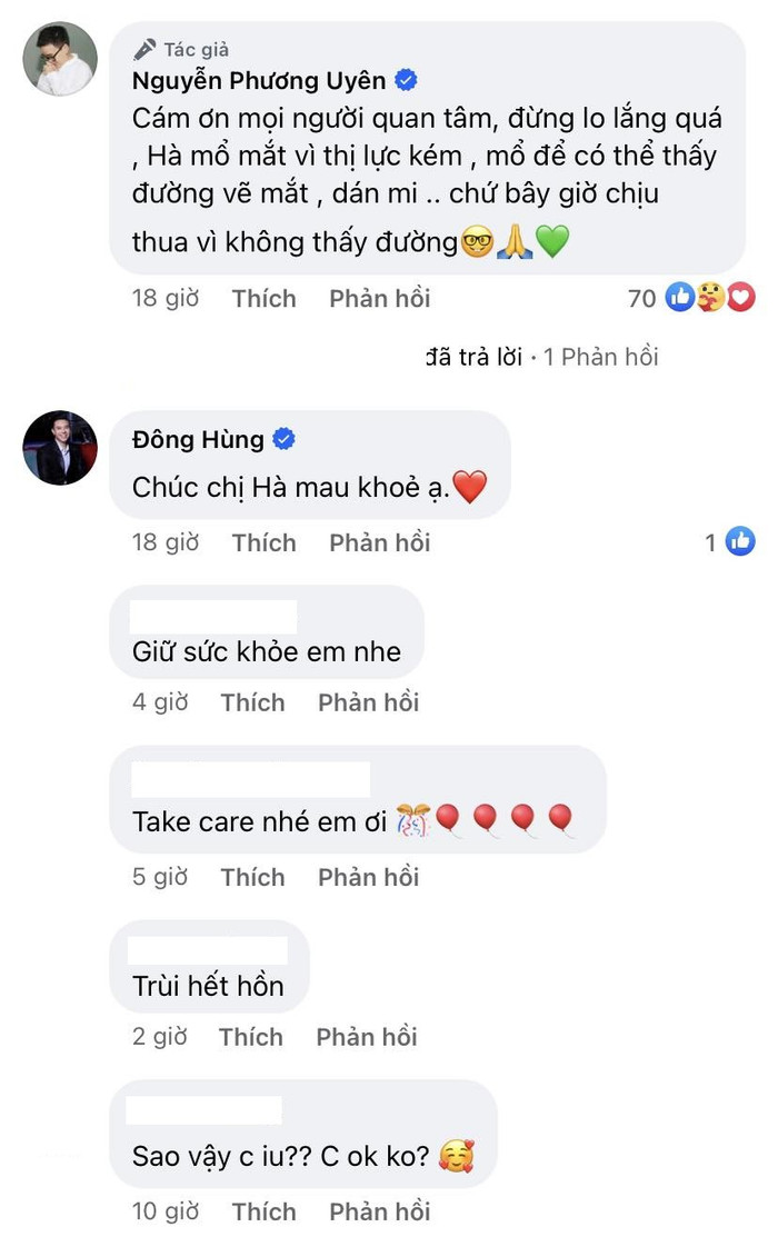 Cặp đôi Phương Uyên - Thanh Hà đã nhận được nhiều lời động viên, quan tâm từ phía bạn bè và người hâm mộ