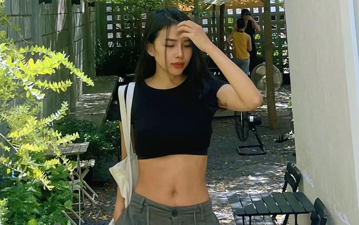 Bà xã Phan Mạnh Quỳnh tự tin khoe eo thon sau khi giảm tới 25kg hậu sinh nở Ảnh 2