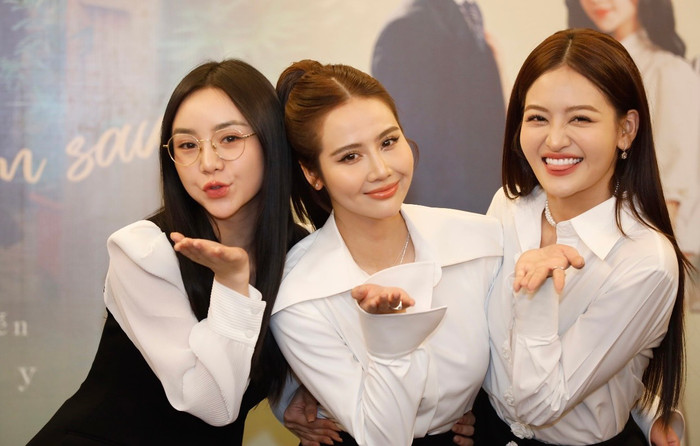 Tam cô nương xinh đẹp của vũ trụ phim Việt: Quỳnh Kool - Huyền Lizzie - Thuỳ Anh.