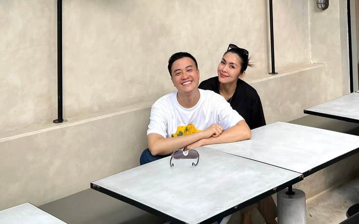 Hà Tăng tái ngộ Lương Mạnh Hải tại ngày sinh nhật, cả hai chụp hình 'trăm tấm như một' Ảnh 2