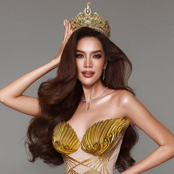 Lê Hoàng Phương đã có mặt ở Hà Nội và chuẩn bị tham gia các phần thi trong cuộc thi Miss Grand International vào những ngày sắp tới
