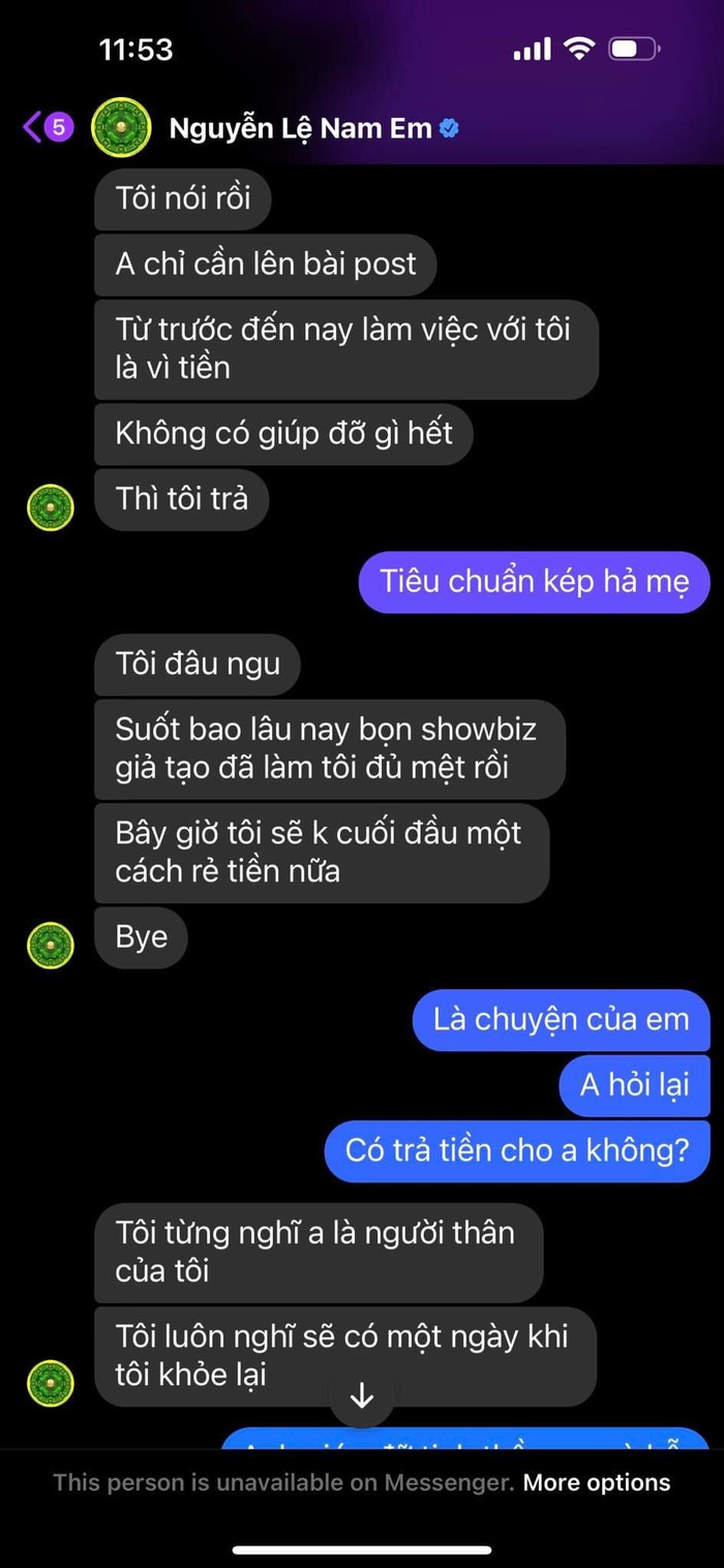 Bị photo ruột tố quỵt tiền còn thái độ thách thức, Nam Em có phản ứng ra sao? Ảnh 8