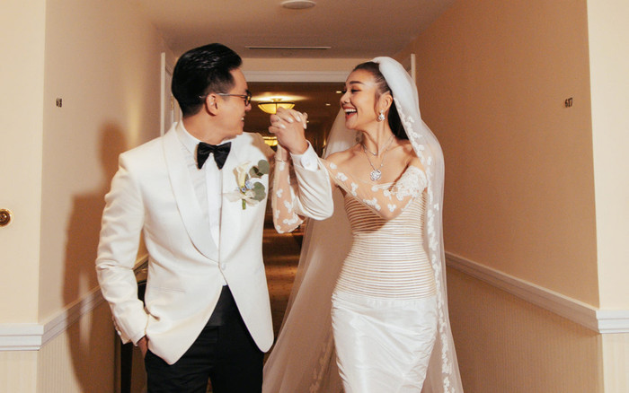 Vợ chồng Thanh Hằng nhận tin vui sau đám cưới cổ tích Ảnh 2