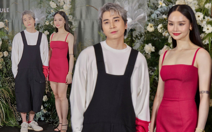 Karik diện trang phục lạ đến mừng 'ngày vui' của Miu Lê Ảnh 2