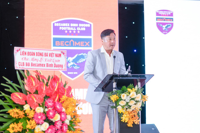 HLV Lê Huỳnh Đức đã có khởi đầu ấn tượng ở V.League 2023/2024. Ảnh: CLB Bình Dương