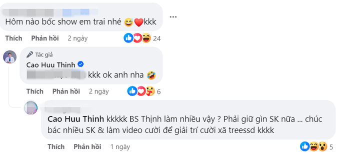 Bác sĩ Cao Hữu Thịnh nắm tay cô gái xinh đẹp đầy tình cảm, tiết lộ nghề kiếm tiền mới Ảnh 3