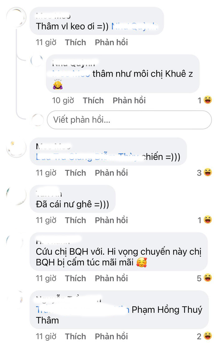 Nhiều người cho rằng Thúy Vân 'ẩn ý' trong bình luận của mình.