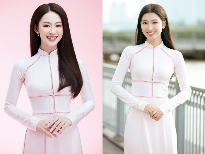 Với vẻ đẹp ngọt ngào thuần Á Đông, Đậu Hải Minh Anh được khán giả cho rằng sẽ có thể soán ngôi 'thần tiên tỷ tỷ' của Phương Nhi trong làng nhan sắc Việt. 