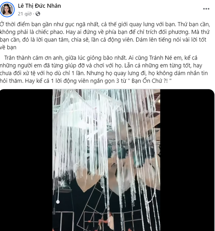 Drama chữa hiếm muộn vừa lắng xuống, Bà Nhân Vlog ẩn ý 'lòng người bạc bẽo lắm' Ảnh 3