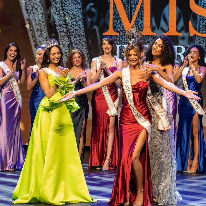 Trước Bồ Đào Nha, đại diện đến từ Hà Lan tại Miss Universe 2023 cũng là người chuyển giới. (Ảnh tổng hợp)