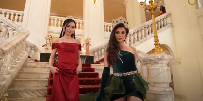 Thí sinh Miss Grand 2023 'hớ hênh 'khi diện váy quá ngắn trên thảm đỏ Ảnh 4