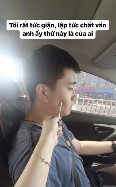 Chất vấn bạn trai trên ôtô có vật thể lạ, lời đáp khiến cô gái vừa thẹn vừa quê Ảnh 2