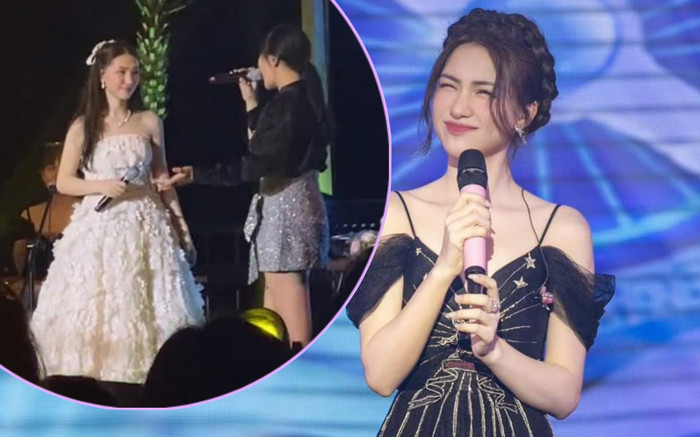 Clip: Hòa Minzy bị nữ khán giả 'giành hát' khi song ca đạt 5 triệu lượt xem Ảnh 2