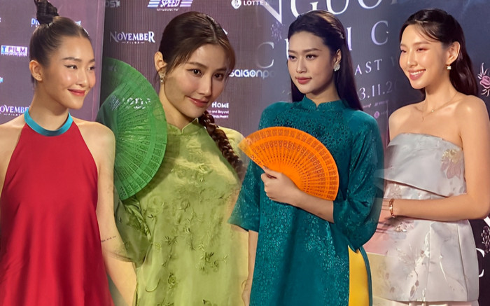 Nhan sắc dàn sao qua cam thường sự kiện: Thùy Tiên - Đoàn Thiên Ân có còn lung linh như ảnh tự đăng? Ảnh 2