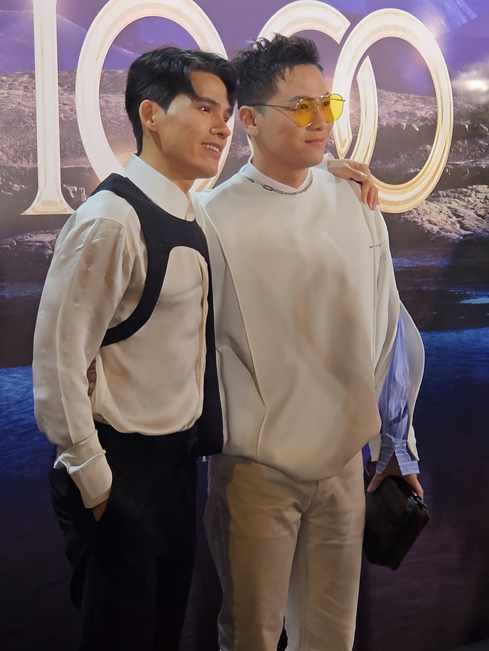 Mai Tiến Dũng khoe nhan sắc điển trai tại sự kiện. 