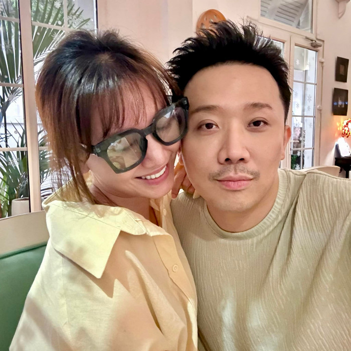 Trấn Thành và bà xã đang có mặt tại Hàn Quốc.