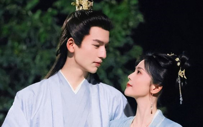 Bạch Lộc và Trương Lăng Hách công khai thân mật trên phim trường Ninh An Như Mộng Ảnh 2