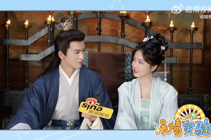 Bạch Lộc và Trương Lăng Hách công khai thân mật trên phim trường Ninh An Như Mộng Ảnh 2