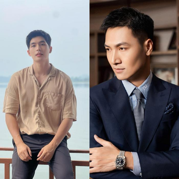 Mạnh Trường (bên phải) gây tranh cãi khi đóng Lâm phiên bản trưởng thành, phiên bản thanh xuân được thể hiện bởi Quốc Anh.