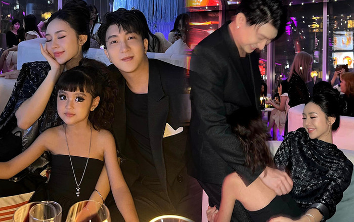 Hé lộ khoảnh khắc hạnh phúc của Quỳnh Kool cạnh chồng và con gái, gia đình cực phẩm là đây chứ đâu Ảnh 2