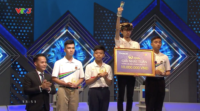 Chung cuộc, nam sinh đến từ Lâm Đồng đã xuất sắc giành vòng nguyệt quế