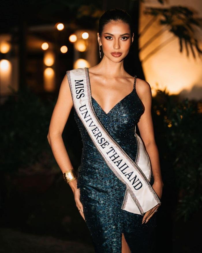 Mỹ nhân Thái được khán giả El Salvador xếp hàng cổ vũ ở Miss Universe: Đi thi mà xuất hiện như celeb! Ảnh 4