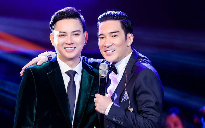 Hơn Hoài Lâm 14 tuổi, visual Quang Hà ra sao khi đụng độ chung khung hình với đàn em? Ảnh 2