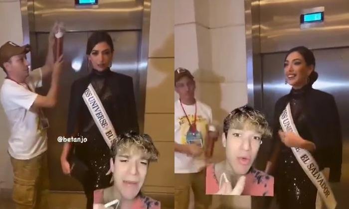 Đối thủ của Bùi Quỳnh Hoa bị tố 'gian lận', netizen tag chủ tịch Miss Universe 'méc' Ảnh 1