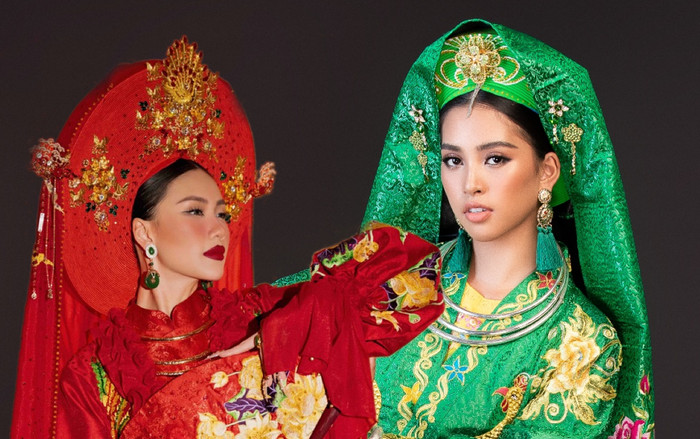 Mang văn hóa hầu đồng đi chinh chiến quốc tế, fan mong Tiểu Vy sẽ rót vía cho Bùi Quỳnh Hoa Ảnh 2