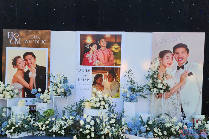 Không gian tiệc cưới tại Thái Bình được đầu tư chỉn chu, hoành tráng