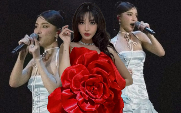 Bích Phương gặp sự cố âm thanh khi đang hát, trang phục thế nào mà khiến dân mạng... sợ? Ảnh 2