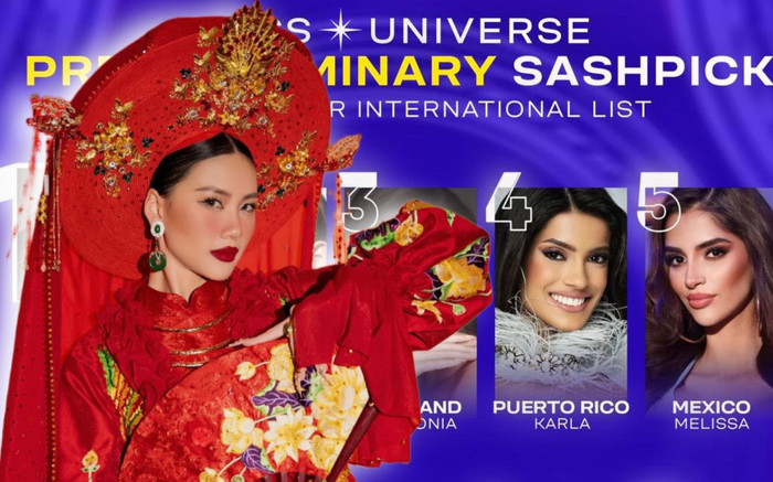 Trước thềm bán kết Miss Universe 2023, Bùi Quỳnh Hoa bị loại khỏi Top 20 của các chuyên gia Ảnh 2