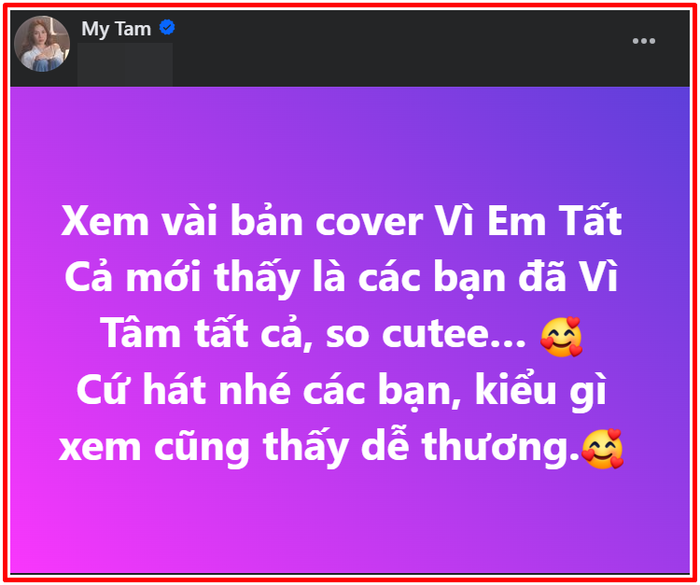 Mỹ Tâm cho phép fan làm một việc với ca khúc mới: Tới công chuyện chuyến này! Ảnh 2