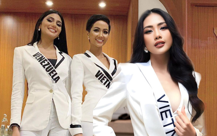 Layout nữ tổng tài của Bùi Quỳnh Hoa ở vòng phỏng vấn kín giống H'Hen Niê: Truyền may mắn thật rồi Ảnh 2