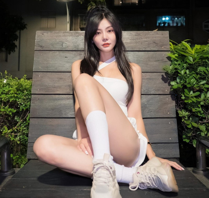 Tiểu Vi là một trong những người mẫu có tiếng.