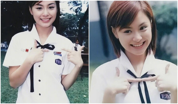 Chung Hân Đồng hồi 20 tuổi.
