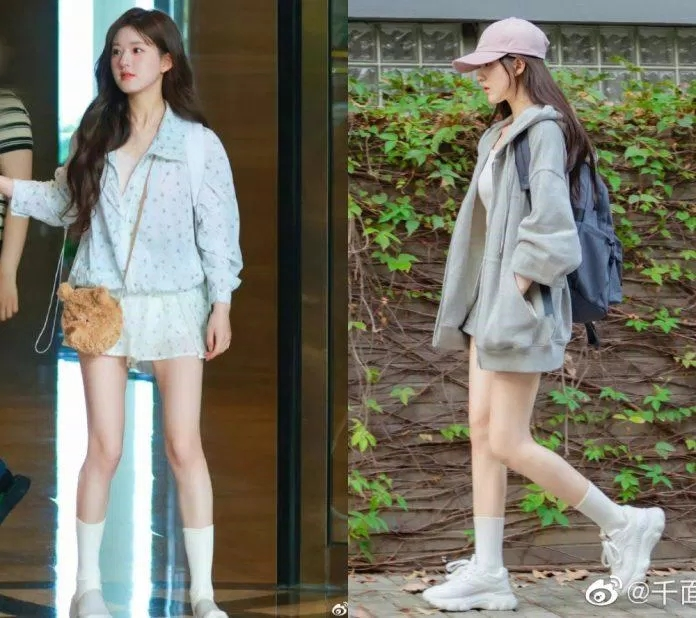 Và Triệu Lộ Tư khi vào vai sinh viên đại học.&nbsp;