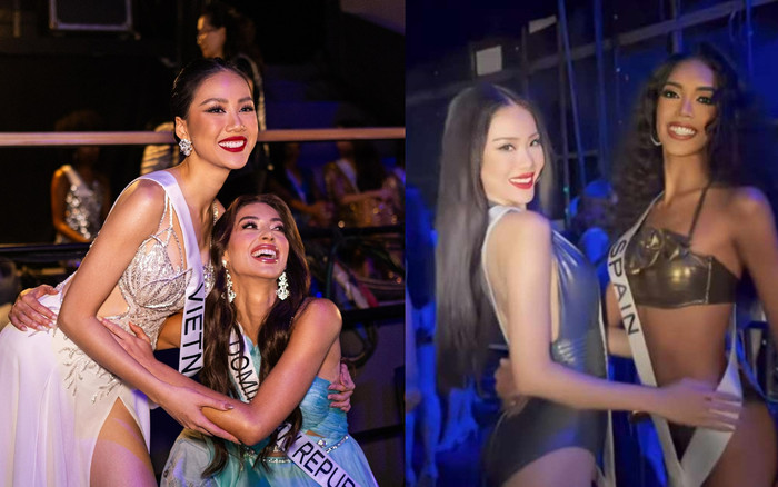 Miss Universe xả ảnh hậu trường Bán kết, nhan sắc Bùi Quỳnh Hoa gây chú ý Ảnh 2