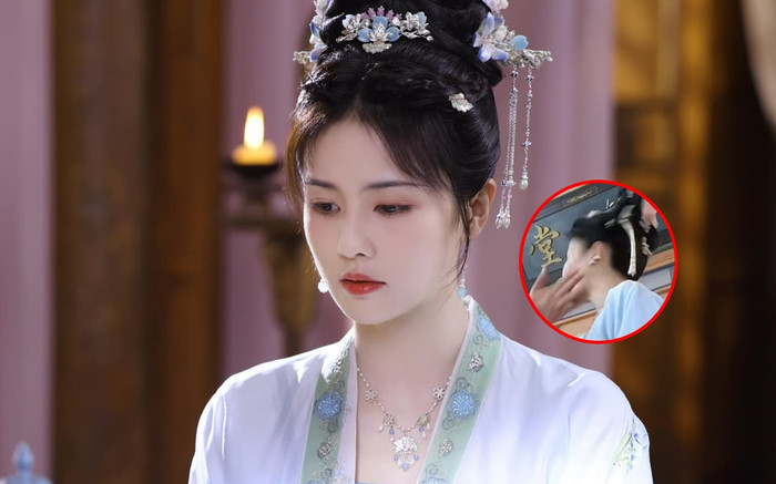 Bạch Lộc bị bạn diễn tát đến 'đứng không vững' trong hậu trường Ninh An Như Mộng Ảnh 2